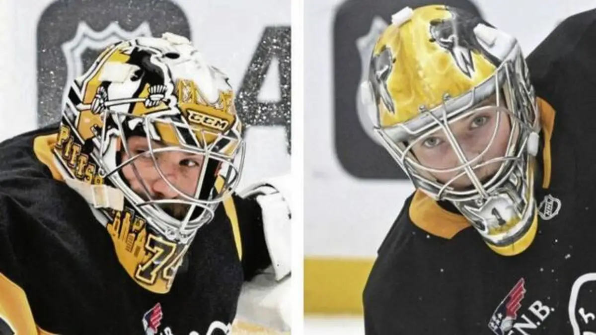 Penguins goaltenders Stuart Skinner, Sergei Murashov each look ready to play in their own ways