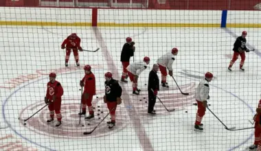 Concerning injury news emerges from Red Wings morning skate