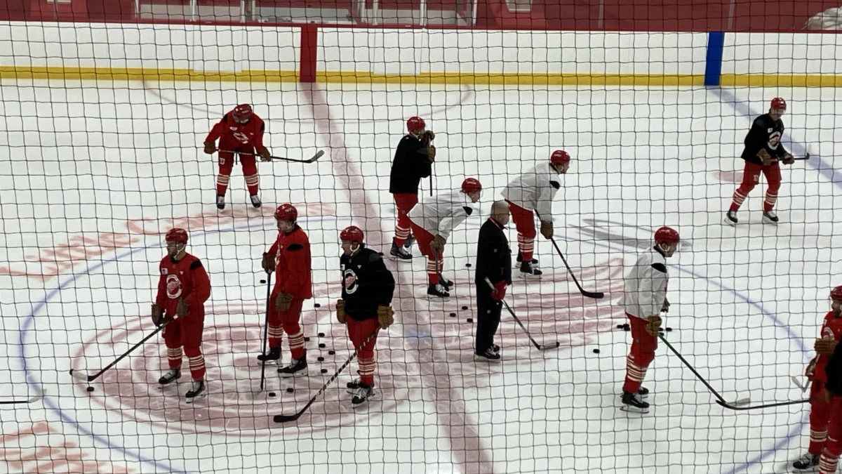 Concerning injury news emerges from Red Wings morning skate