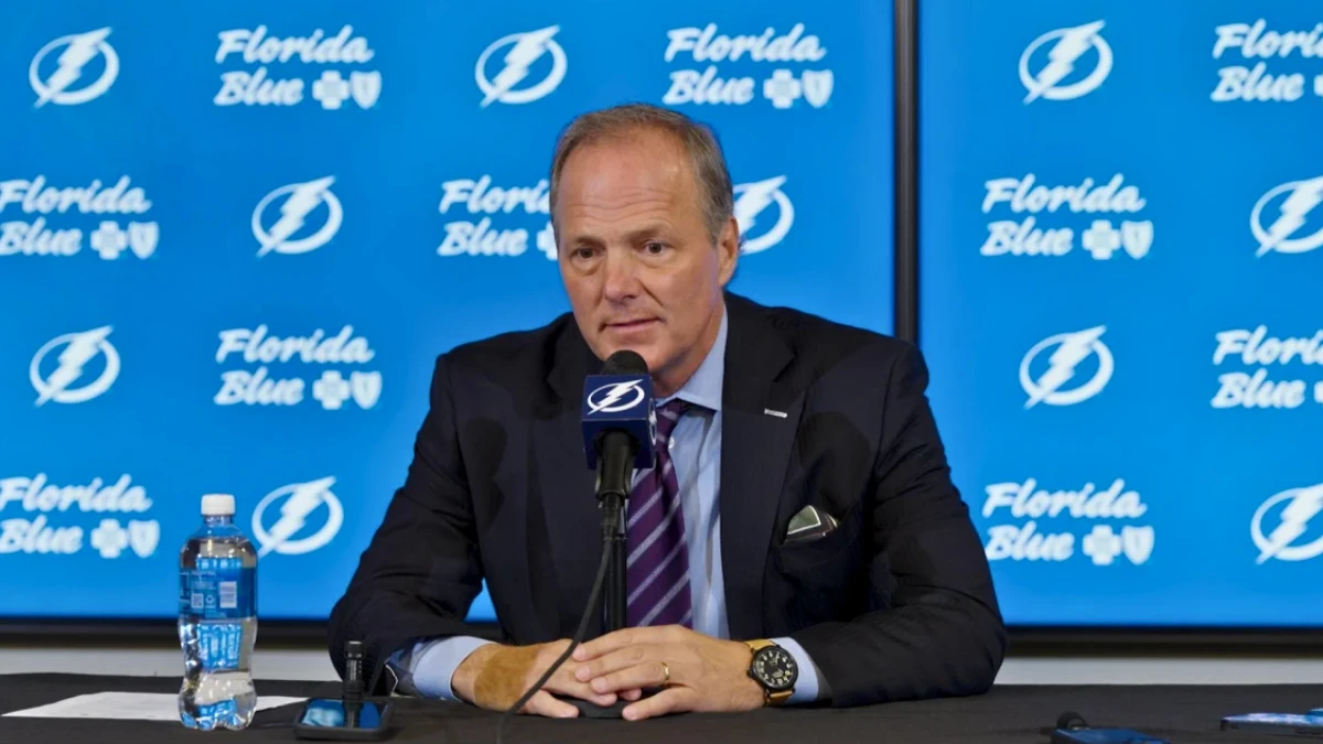 Photo of Tampa Bay Lightning head coach Jon Cooper.