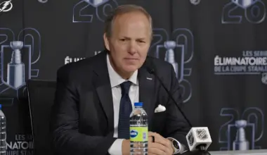 Photo of Tampa Bay Lightning head coach Jon Cooper.