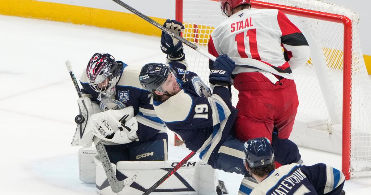 Carolina reaches 100-point mark and stays atop East with 5-2 victory over Blue Jackets | Sports