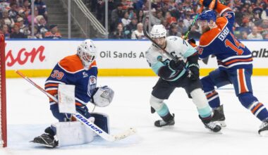 Oilers’ Ingram celebrates birthday with 27-save shutout, 3-0 win against Kraken | National Sports