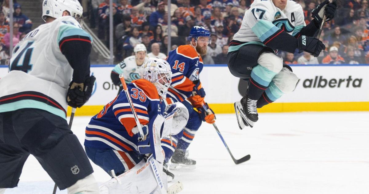 Kraken blanked by Oilers, another blow to dimming playoff chances | Kraken