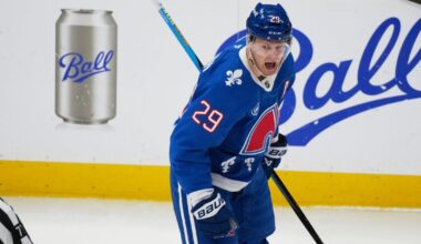 Avs forward Nathan MacKinnon becomes 1st to 50 goals this season with early score against Canucks | National Sports