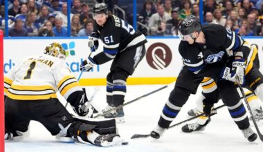 Lightning beat the Bruins 3-1 hours after securing a playoff spot | National Sports
