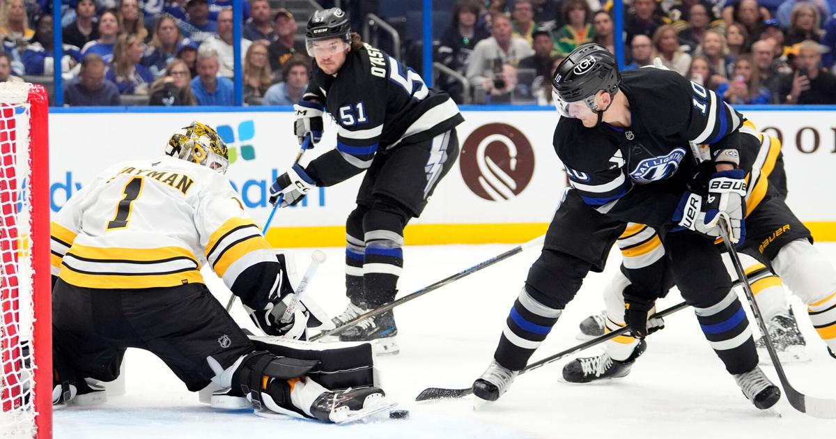 Lightning beat the Bruins 3-1 hours after securing a playoff spot | National Sports