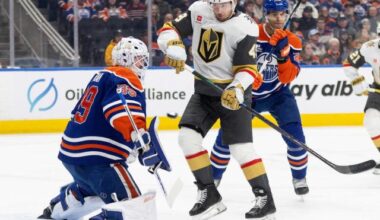 Golden Knights beat Oilers 5-1 to tighten Pacific Division race :: WRALSportsFan.com