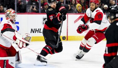 Senators beat the Hurricanes 6-3 to move into the second wild-card spot in the East | National Sports