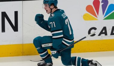 Macklin Celebrini keeps the Sharks in the playoff hunt with 107-point season | National Sports