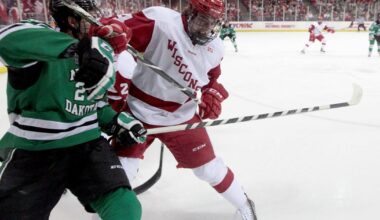 Wisconsin-North Dakota hockey rivalry 'built into the DNA' | Sports