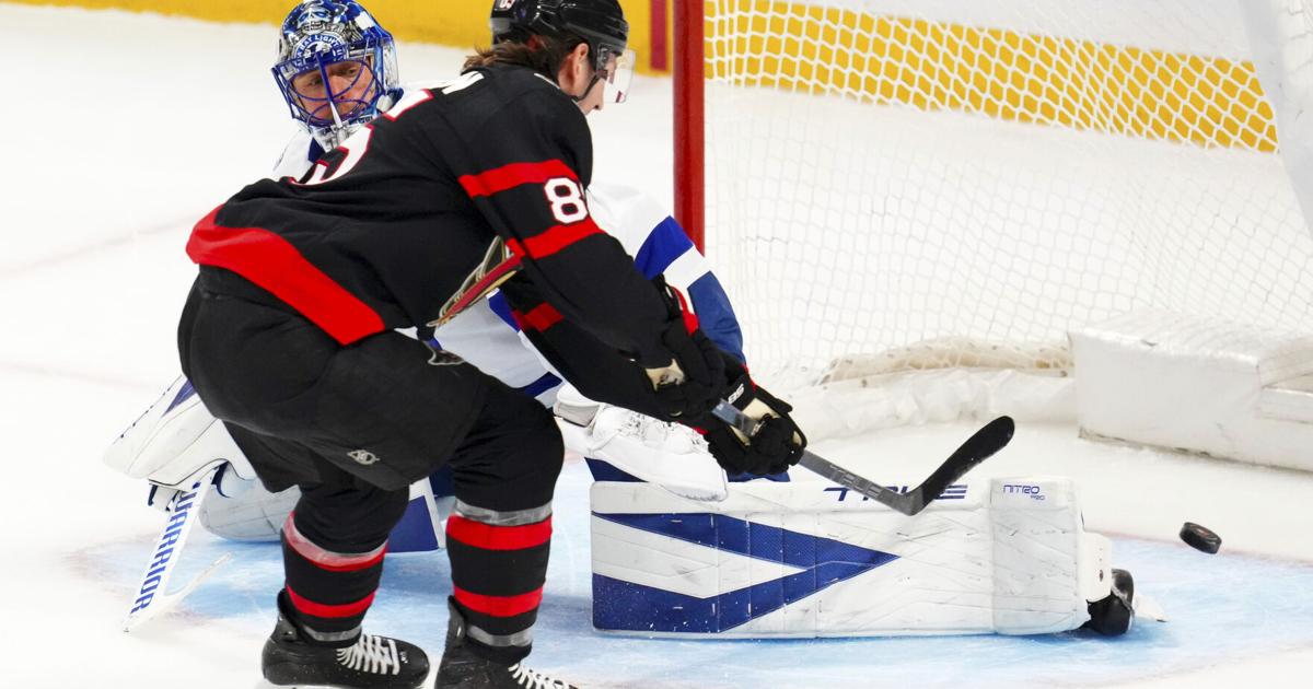 Sanderson scores twice for Senators in 6-2 win over Lightning | National Sports
