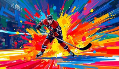 An extreme close-up of Nico Hischier