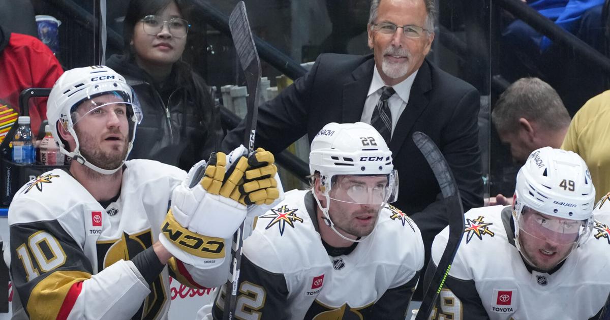 From backlash to Pacific title: The Golden Knights’ Tortorella gamble paying off so far |