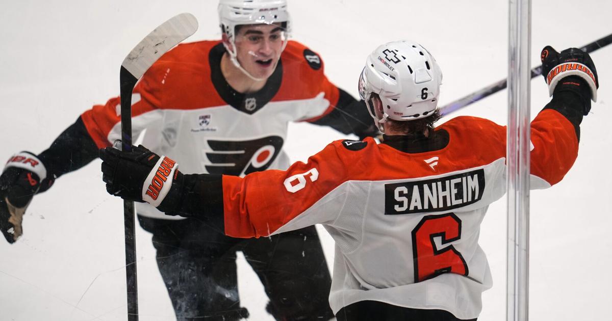 The Flyers were supposed to be too young for this. They hardly looked it in a decisive Game 1 win |