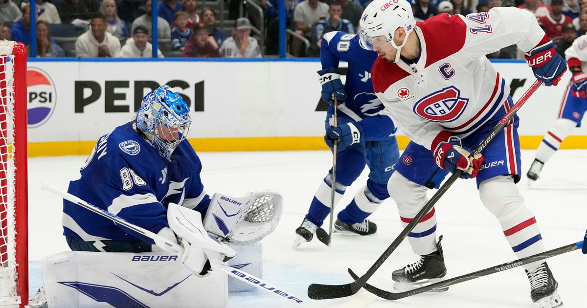 Canadiens and Lightning tied 2-2 after regulation in Game 2 of first-round series | National Sports