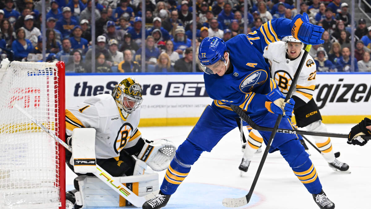 Bruins Take Down Sabres; Series Tied 1-1