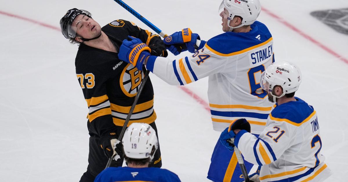 Buffalo Sabres attempting to adjust a more tightly-called series vs. Bruins | Sports