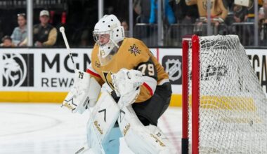 Golden Knights activate Carter Hart off injured reserve and start him versus Flames