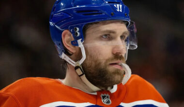 Don't expect Leon Draisaitl back for start of Edmonton Oilers playoffs