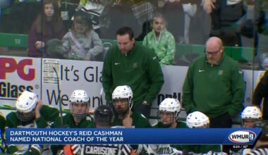 Dartmouth hockey's Reid Cashman named National Coach of the Year