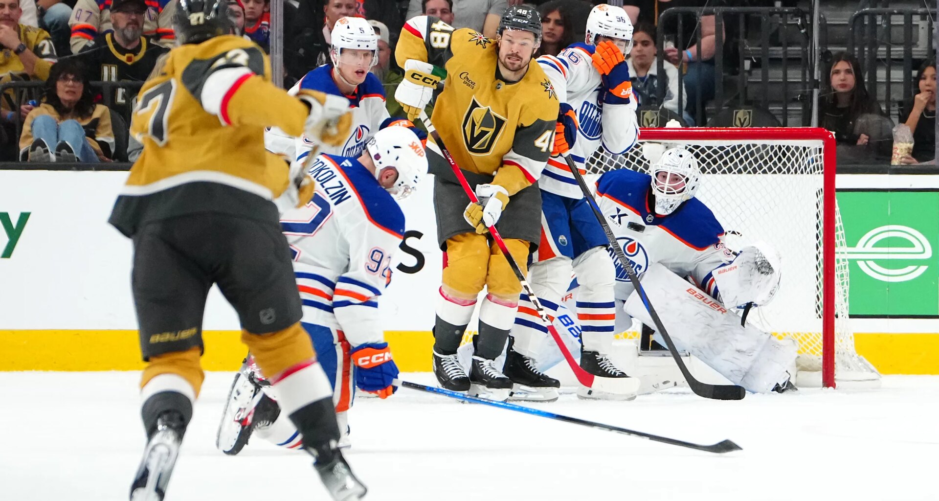 Golden Knights at Oilers odds, picks and predictions