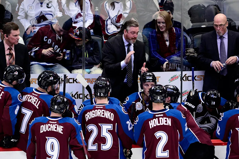 Roy as head coach of the Colorado Avalanche.&nbsp;