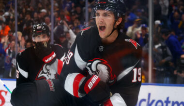 Colten Ellis stops 37 shots for first NHL career shutout in Sabres 5-0 win over Blue Jackets