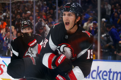 Colten Ellis stops 37 shots for first NHL career shutout in Sabres 5-0 win over Blue Jackets