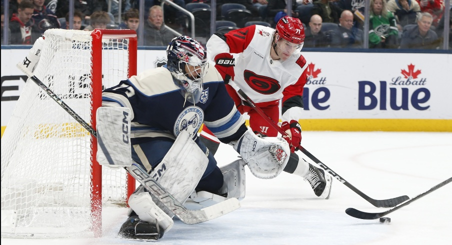 With losses in four of their last five, the Columbus Blue Jackets will start Jet Greaves on Tuesday as they close out a three-game homestand with a battle against the Carolina Hurricanes.