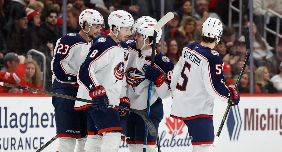The game — and season — looked to be over. Enter Adam Fantilli, whose goal with 17 seconds left in regulation propelled the Columbus Blue Jackets to a chaotic 4-3 comeback win over the Detroit Red Wings on Tuesday night.