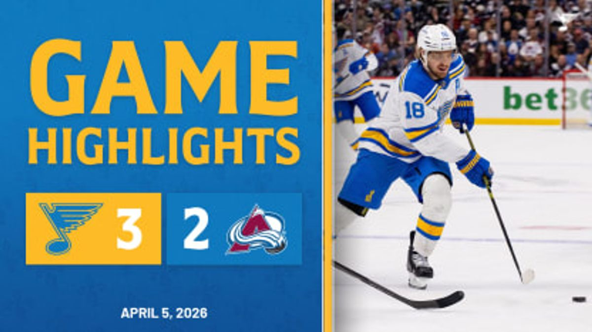 Robert Thomas Achieves First Career Hat Trick for St. Louis Blues