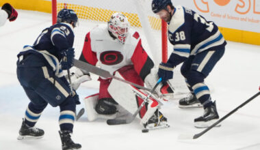 Hurricanes top Jackets for 100th point | News, Sports, Jobs