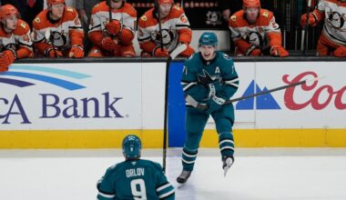 Ducks stunned as Macklin Celebrini, Sharks rally with 2 late goals – Orange County Register