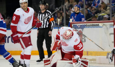 Red Wings’ playoff pursuit takes a hit with a 4-1 loss to the already-eliminated Rangers | News, Sports, Jobs