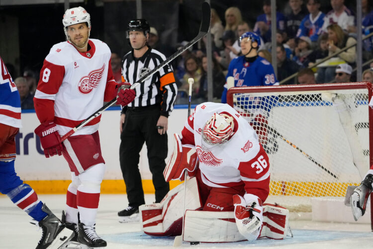 Red Wings’ playoff pursuit takes a hit with a 4-1 loss to the already-eliminated Rangers | News, Sports, Jobs