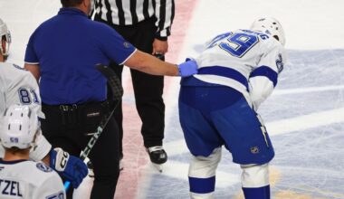 Tampa Bay Lightning right wing Pontus Holmberg