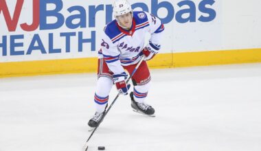 Adam Fox New York Rangers