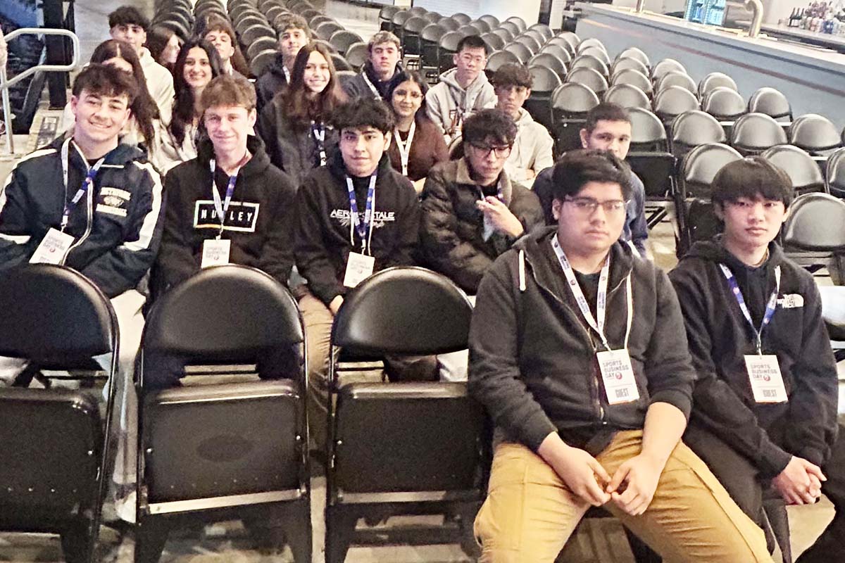 BHS accounting classes attend sports business day