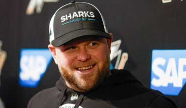 San Jose Sharks' Mike Grier says Ryan Warsofsky will be back as coach
