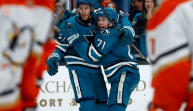 San Jose Sharks, led Macklin Celebrini, earns big win over Anaheim Ducks