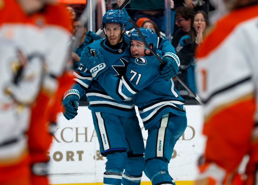 San Jose Sharks, led Macklin Celebrini, earns big win over Anaheim Ducks