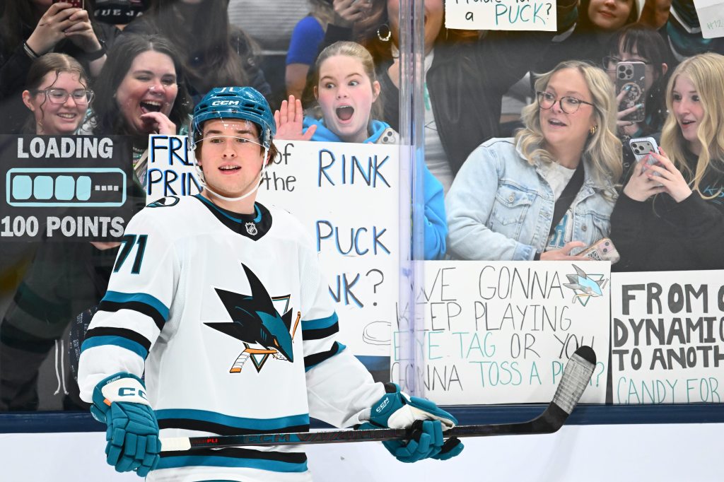 San Jose Sharks, Macklin Celebrini eye NHL playoffs next season