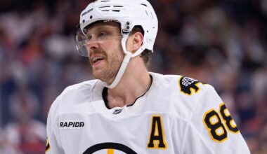 David Pastrnak was frustrated after the Bruins' most recent loss, 2-1 in overtime to the Flyers on Sunday.