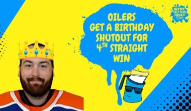 Oilers win four straight, Connor Ingram’s birthday shutout, and the Pacific Division