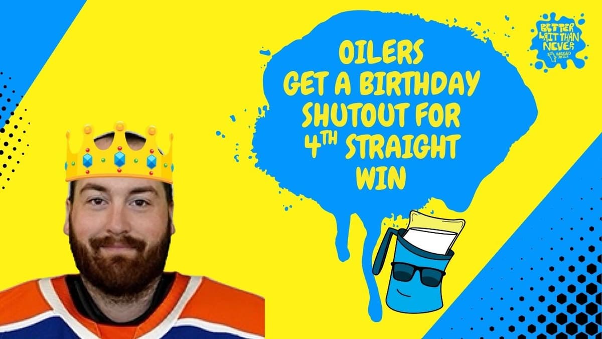 Oilers win four straight, Connor Ingram’s birthday shutout, and the Pacific Division