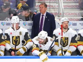 If the Leafs are serious about contending next season, they need to make a call to fired Golden Knights head coach Bruce Cassidy.  Patrick Smith/Getty Images file