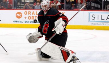 Hurricanes overcome Geekie's hat trick, top Bruins in OT