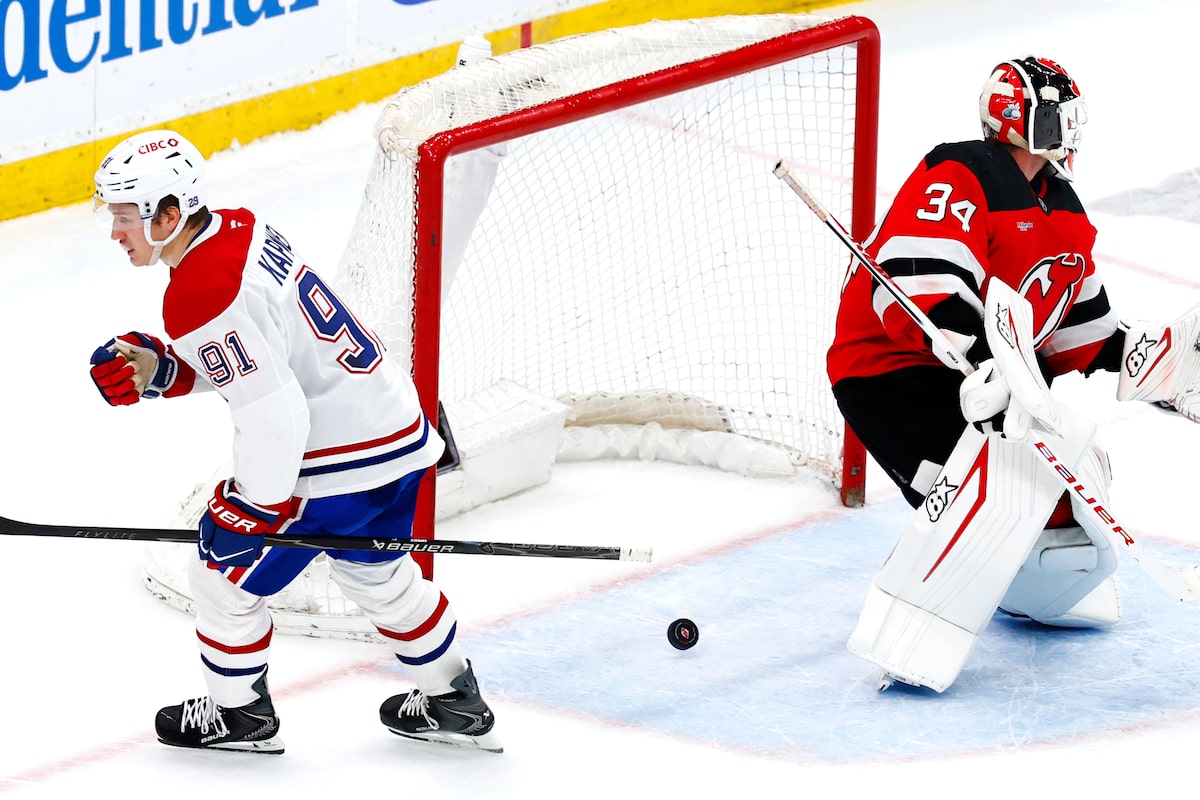 Kapanen’s shootout goal pushes Montreal Canadiens to 4-3 win over New Jersey Devils