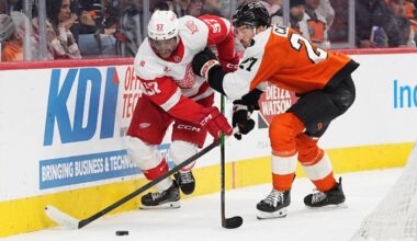 NHL Roundup: Kane, Red Wings beat Flyers in a playoff-race swing